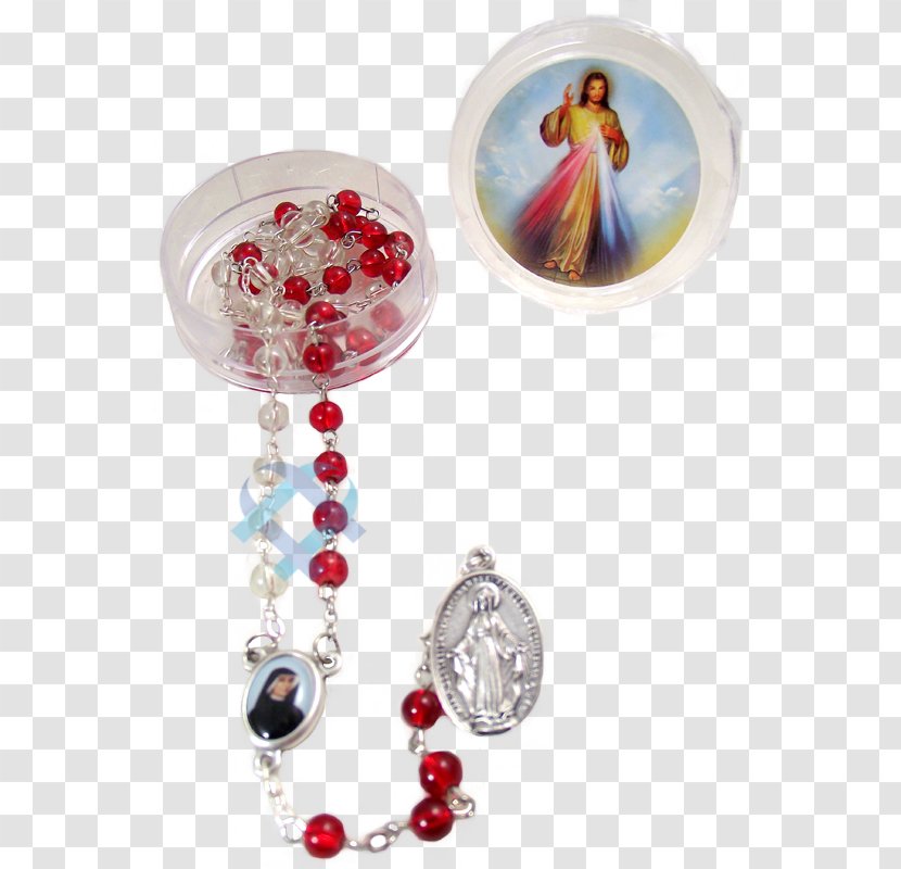 Chaplet Of The Divine Mercy Image Crucifix - Body Jewelry - Sagrada Familia Transparent PNG