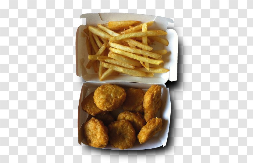 McDonald's Chicken McNuggets Nugget French Fries Fast Food - American Transparent PNG