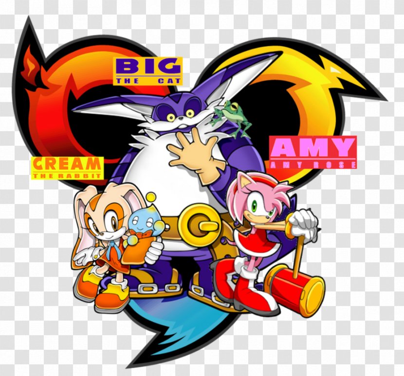 Sonic Heroes Shadow The Hedgehog Knuckles' Chaotix Free Riders - Fictional Character Transparent PNG