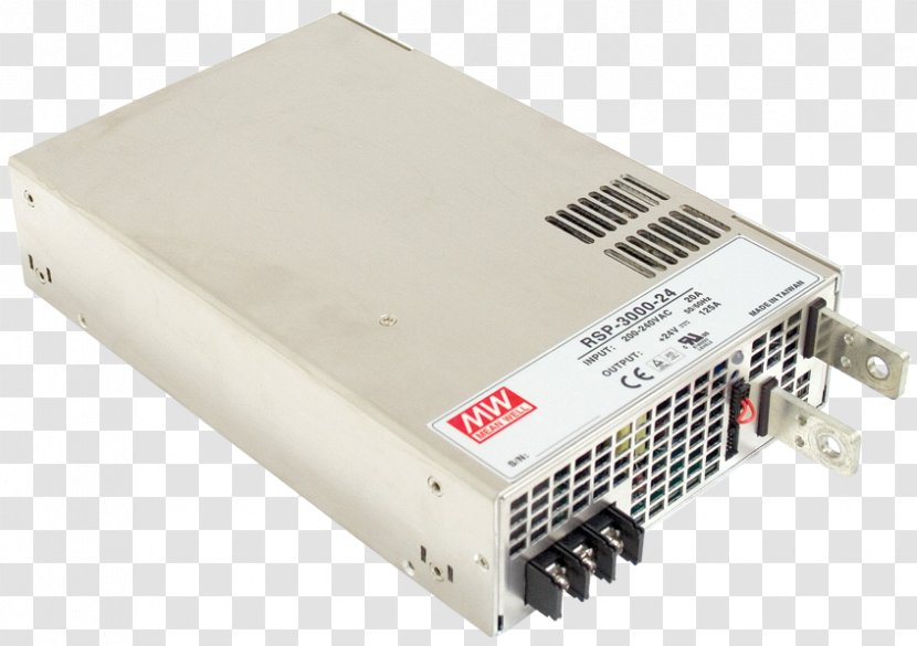 Power Supply Unit MEAN WELL Enterprises Co., Ltd. Converters Switched-mode AC/DC Receiver Design Transparent PNG
