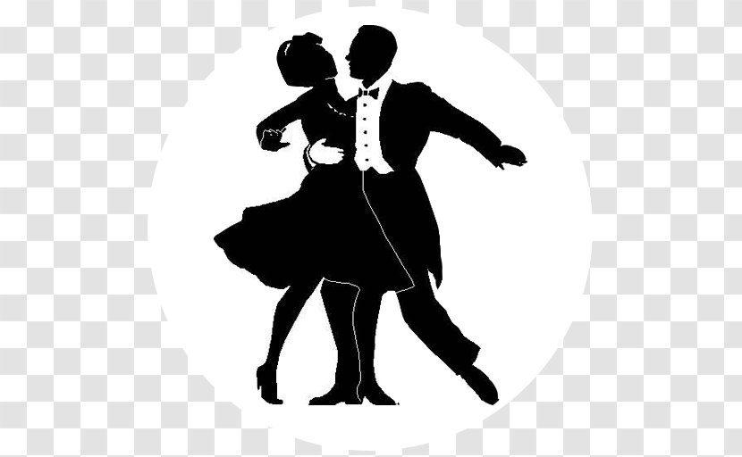 Silhouette Ballroom Dance Choreography - Performing Arts Transparent PNG