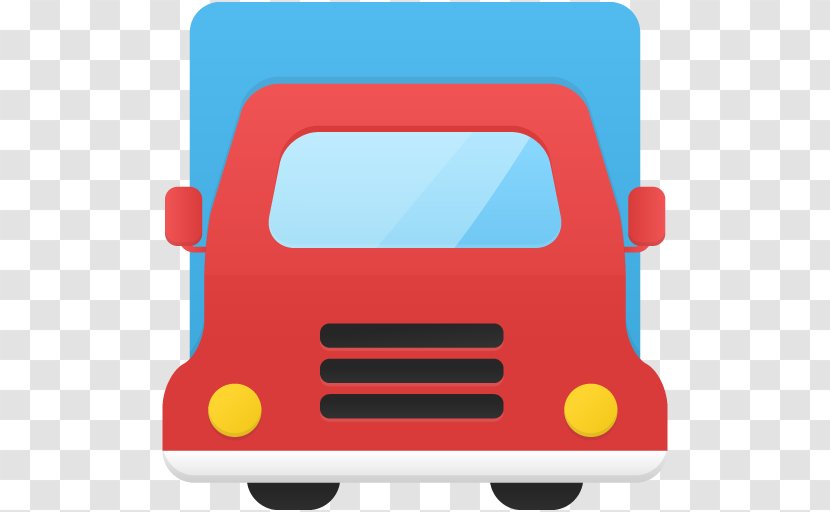 Area Rectangle Yellow - Icon Design - Truck Transparent PNG