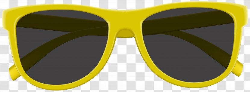 Sunglasses Goggles Brand - Product Design - Yellow Clip Art Image Transparent PNG