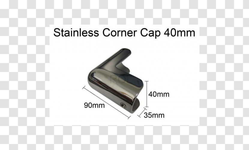 Gunwale Steel Natural Rubber - Cap Height - Metal Corner Transparent PNG
