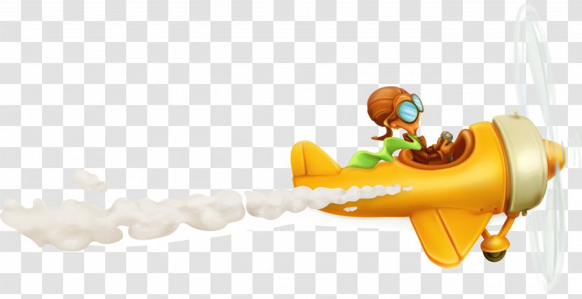 Airplane 0506147919 Cartoon - Vector Cute Creative Pilots Transparent PNG