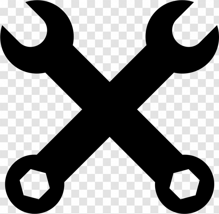 Clip Art Spanners Lug Wrench Tool - Symbol Transparent PNG