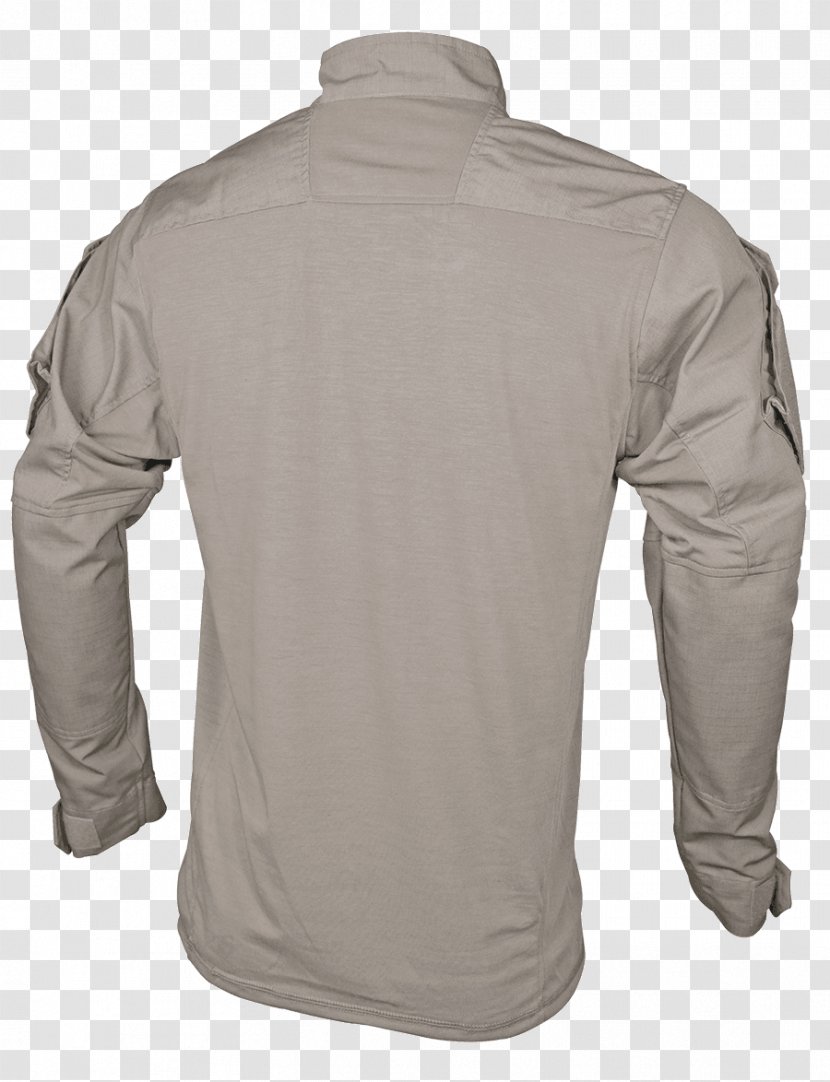 Sleeve Jacket Shirt Neck Beige Transparent PNG