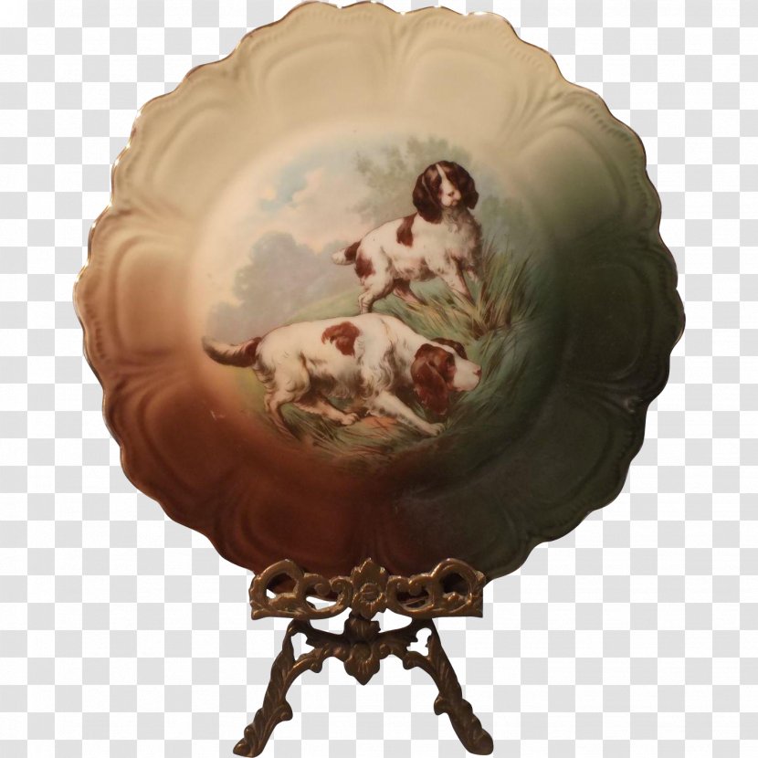 Tableware Platter Plate Porcelain - Hand-painted Puppy Transparent PNG
