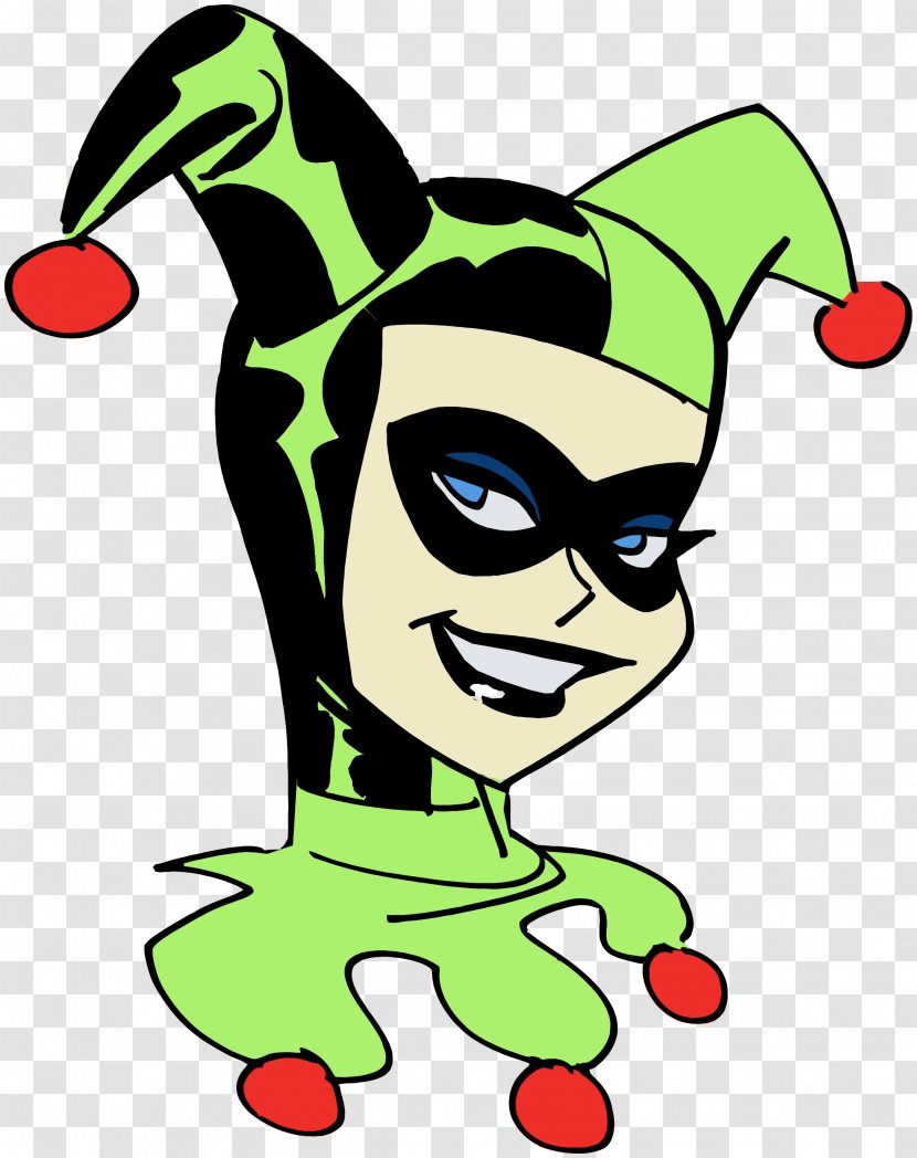 Harley Quinn Green Food Clip Art Transparent PNG