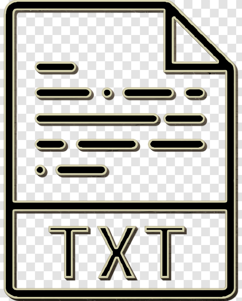 Txt Icon File Type Icon Transparent PNG