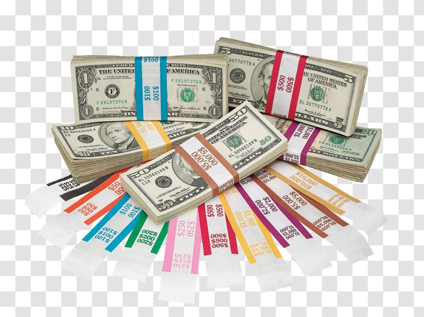 Currency Strap Banknote Band Money - Demand Deposit Transparent PNG