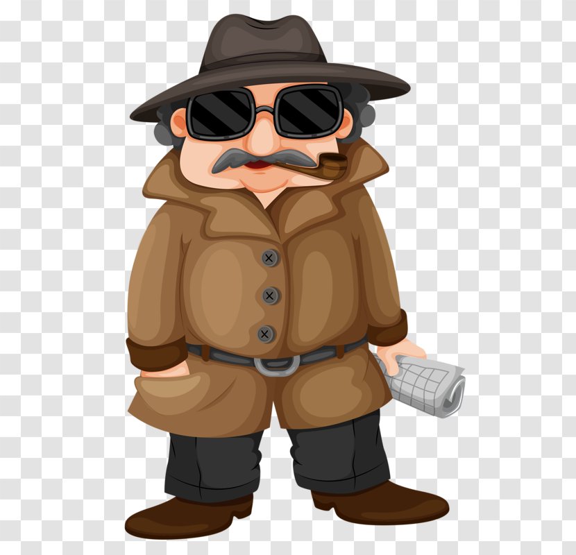 Sherlock Holmes Detective Royalty-free Illustration - Royaltyfree - Man Wearing Sunglasses Transparent PNG