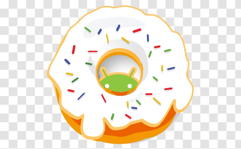 Donuts Android Donut Version History Eclair Transparent PNG