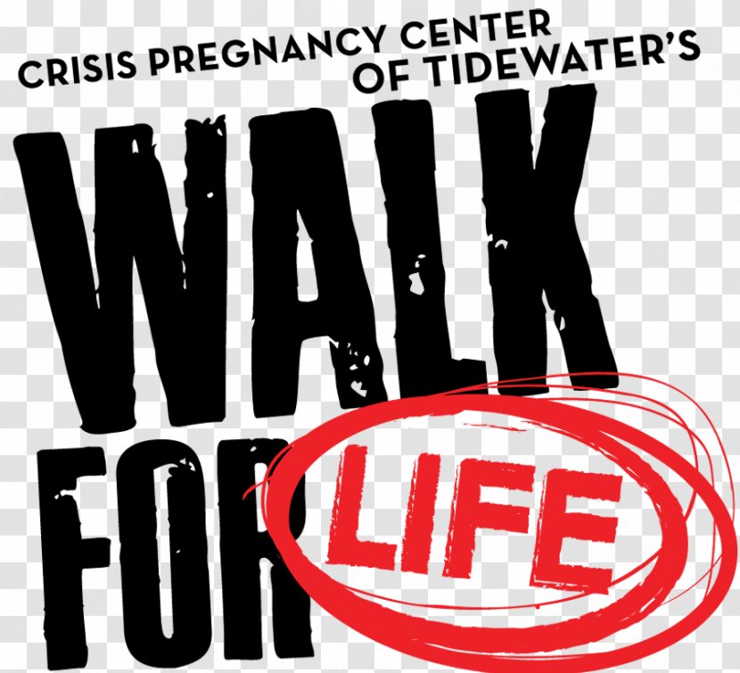 Crisis Pregnancy Center Of Tidewater 2018 WALK FOR LIFE Donation Non-profit Organisation Fundraising - Area - Hotline Transparent PNG