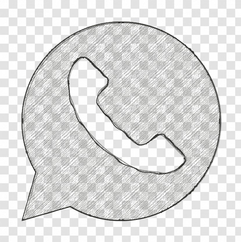 Social Media Icon Whatsapp - Finger - Symbol Drawing Transparent PNG