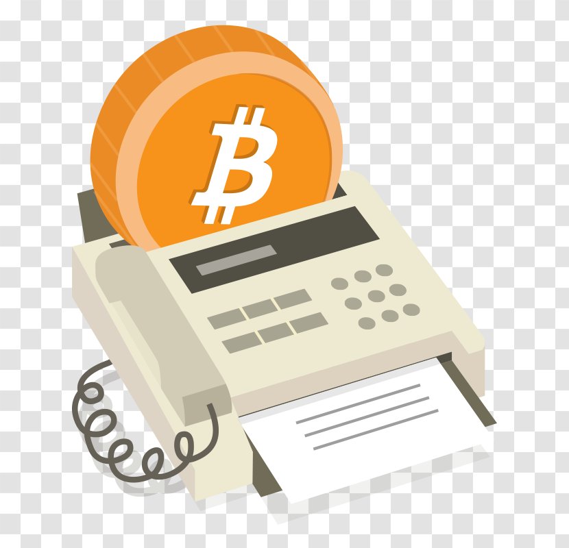 Internet Fax Bitcoin Blockchain Transparent PNG