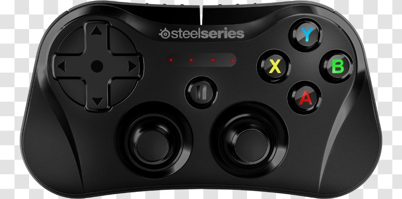 SteelSeries Stratus XL For Windows And Android Game Controllers Video Games Nimbus Wireless Controller IOS - Input Device - Black Elk Biography Transparent PNG