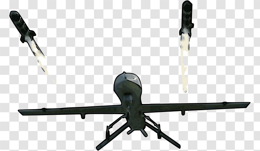 General Atomics MQ-1 Predator Fixed-wing Aircraft Airplane MQ-9 Reaper - Drone Transparent PNG