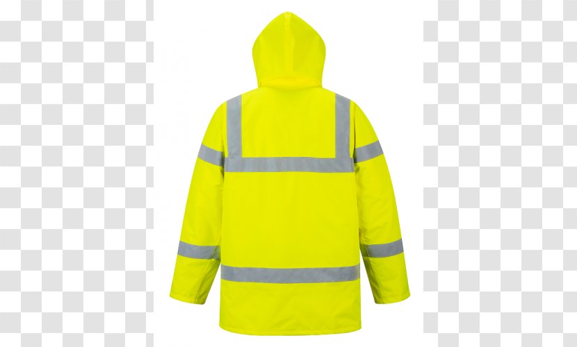 Hoodie T-shirt Jacket High-visibility Clothing Portwest - Highvisibility - Ambulance Coat Transparent PNG