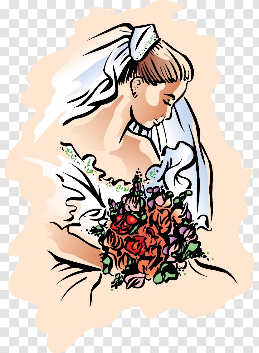 Bridegroom Wedding - Frame - Bride Transparent PNG
