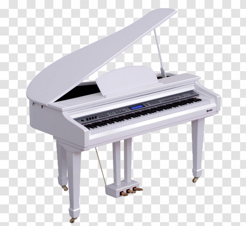 Digital Piano Musical Instrument Grand Keyboard - Frame Transparent PNG