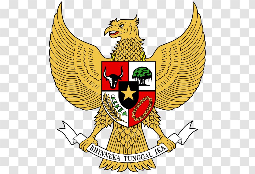 National Emblem Of Indonesia Coat Arms Garuda Pancasila Transparent PNG