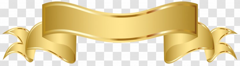 Gold Web Banner Clip Art - Joint - Cliparts Transparent PNG
