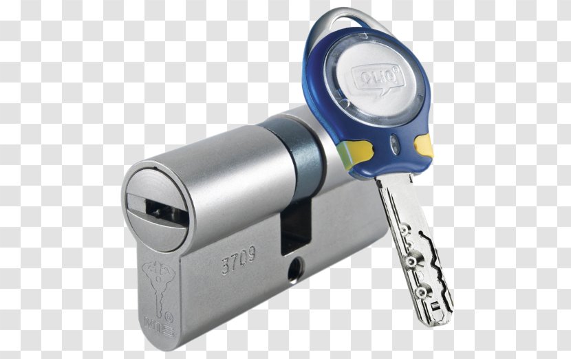Mul-T-Lock Key Dead Bolt Assa Abloy - Cylinder Lock Transparent PNG