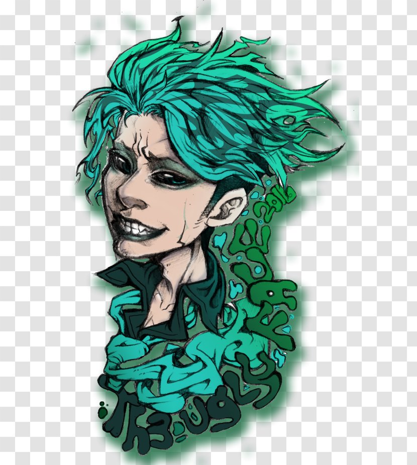 Cartoon Teal Supervillain Legendary Creature - Ugly Face Transparent PNG