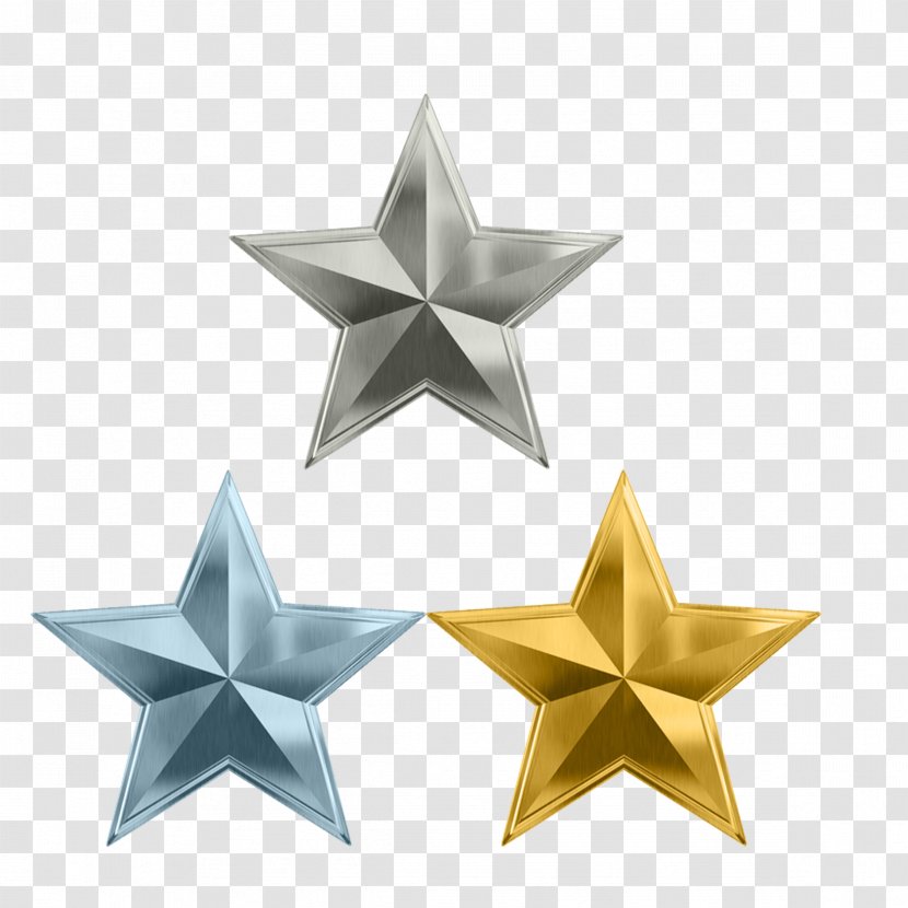 Star Cluster Gold Metal Clip Art Transparent PNG