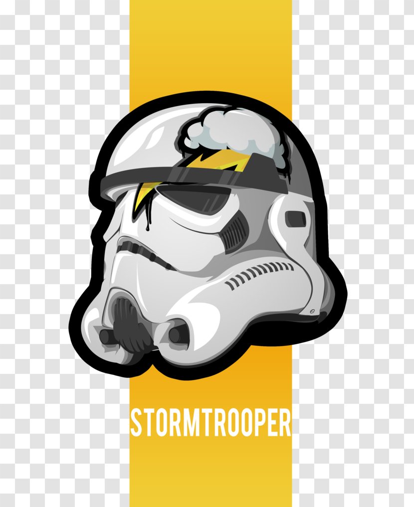 Stormtrooper Clone Trooper Logo Star Wars - Protective Equipment In Gridiron Football Transparent PNG