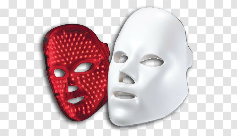 Mask Light-emitting Diode Face Facial - Beauty Parlour - Discount Time Transparent PNG