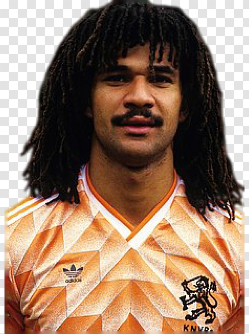 Ruud Gullit Netherlands National Football Team PSV Eindhoven Player - Hairstyle - Premier League Trophy Transparent PNG