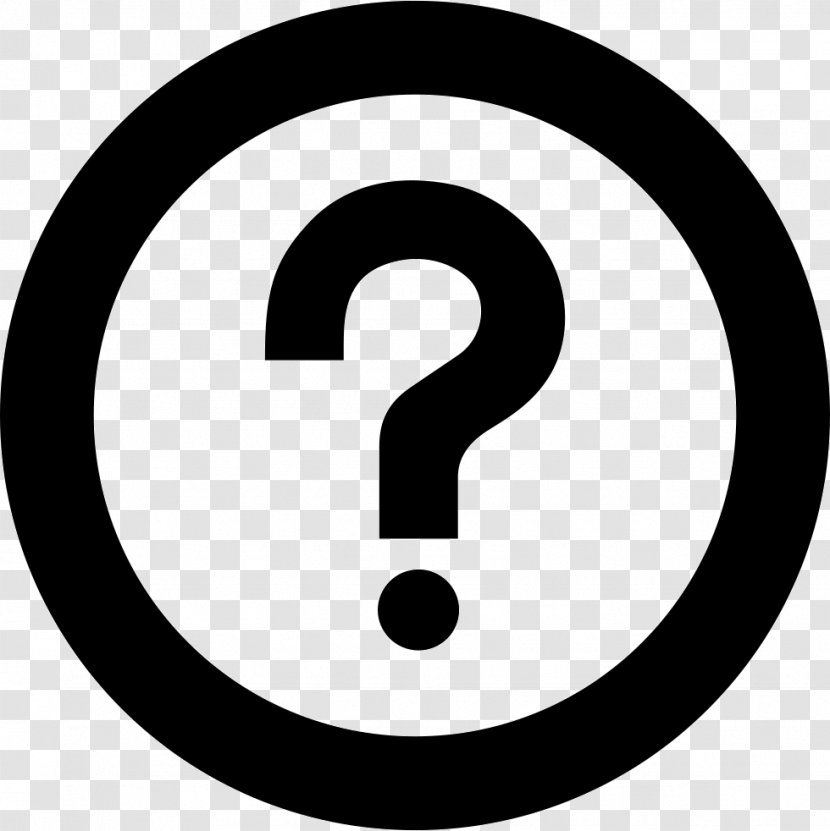 Registered Trademark Symbol Service Mark - Brand - Hollow Question Transparent PNG
