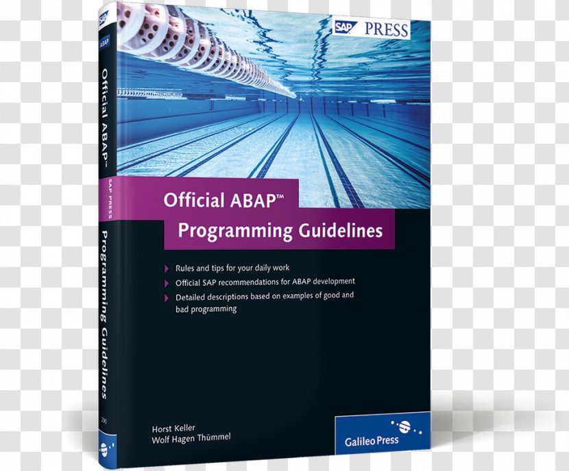 Official ABAP Programming Guidelines Business Application Interface SAP ERP Computer - Poster Cover Transparent PNG