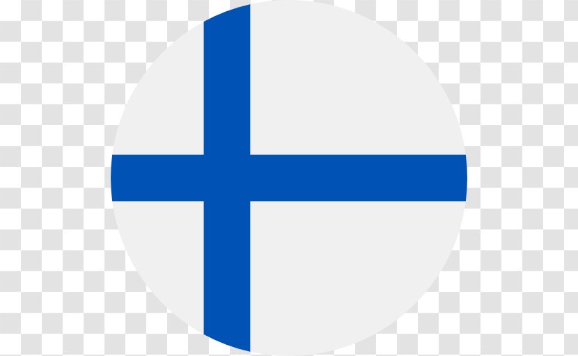 Flag Of Finland Sky-Media Oy - Logo - Round Transparent PNG