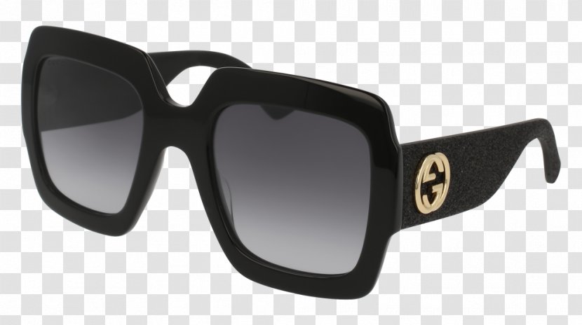 Gucci GG0053S Fashion Sunglasses GG0010S Transparent PNG