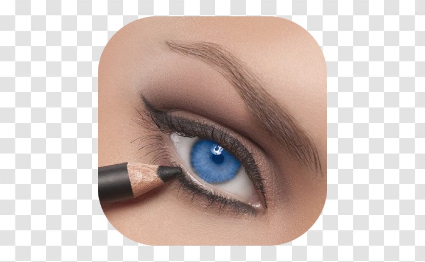 Eye Liner Shadow Cosmetics Concealer Smokey Eyes - Heart Transparent PNG