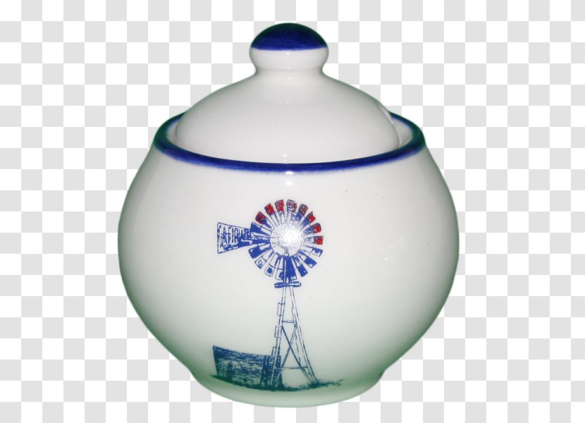Cobalt Blue Porcelain Tableware And White Pottery - Sugar Bowl Transparent PNG
