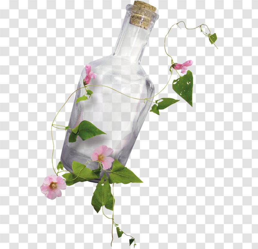 Bottle Glass Transparency And Translucency - Cut Flowers - Drift Bottles Transparent PNG