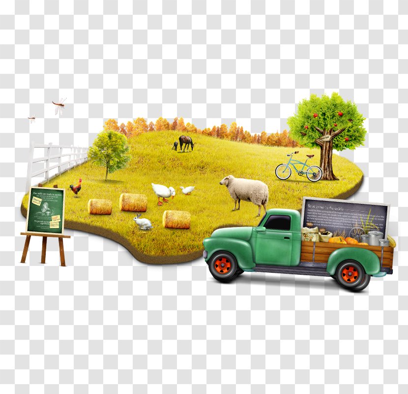 Car Sheep - Mode Of Transport Transparent PNG