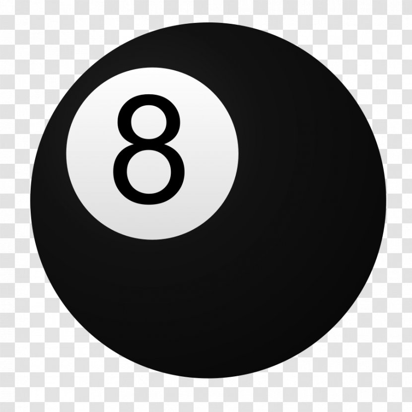 Magic 8-Ball 8 Ball Pool Eight-ball Billiard Clip Art - Game - Graphic Bowling Balls Transparent PNG
