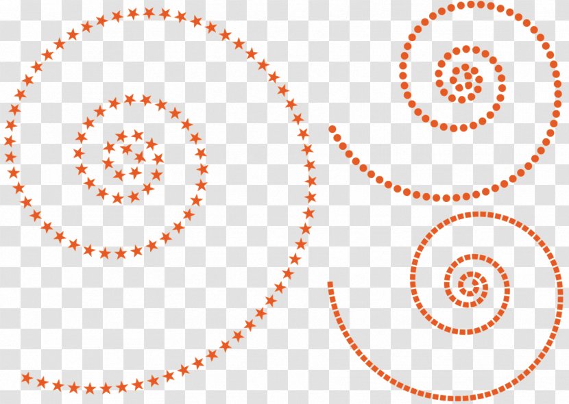 Circle Background - Logo - Orange Drawing Transparent PNG