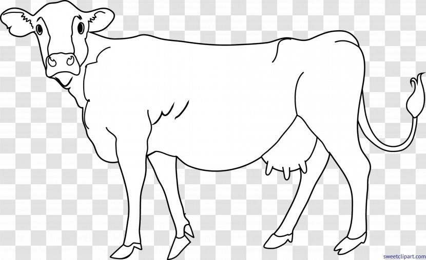 Holstein Friesian Cattle Angus Beef Clip Art - Frame - Cow Transparent PNG