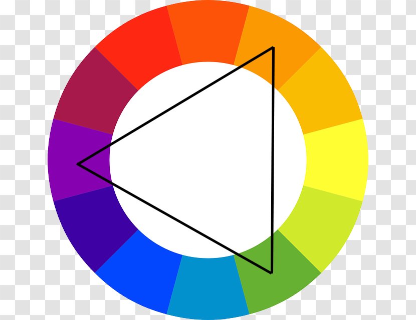 Complementary Colors Color Wheel Scheme Theory - Analogous - Triangle Transparent PNG