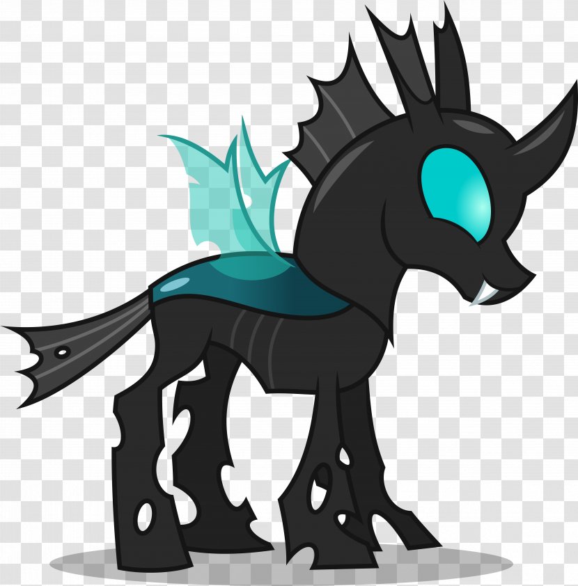 Pony Derpy Hooves Changeling DeviantArt - Silhouette - Flower Transparent PNG