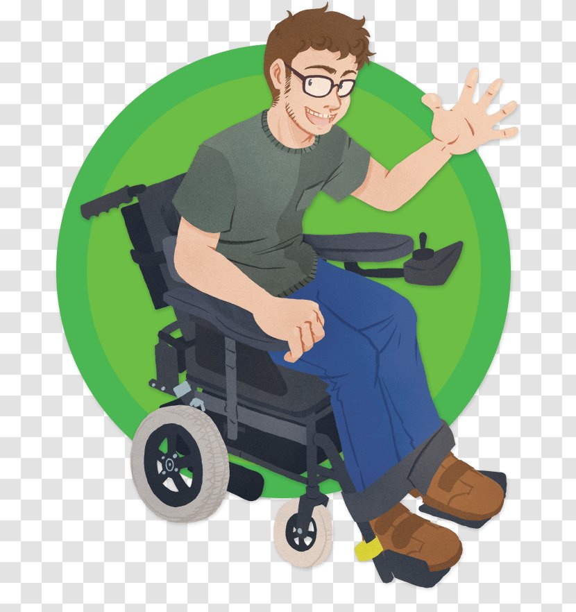 Wheelchair Illustration Sitting Product Design Human Behavior - Andrew Bush Sam Transparent PNG