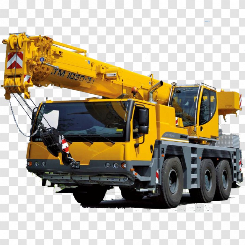 Liebherr Group Krasnoyarsk LTM 11200 Mobile Crane Caterpillar Inc. - Land Vehicle Transparent PNG