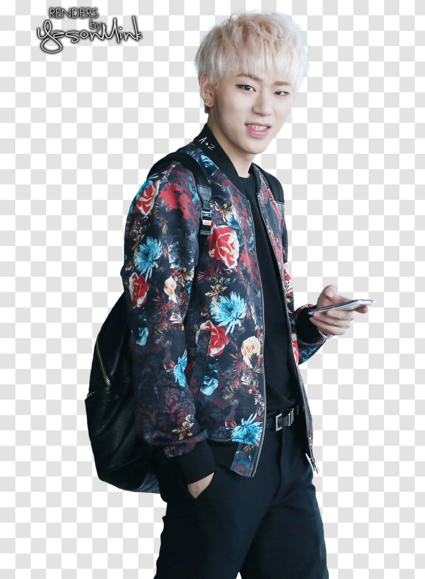 Block B GALLERY K-pop Korean Idol - Ukwon - Jacket Transparent PNG