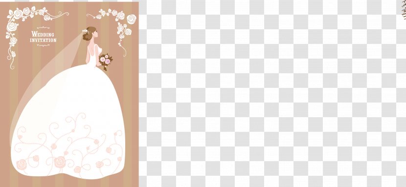 Wedding Invitation Paper Text - Vecteur - Romantic Card Transparent PNG
